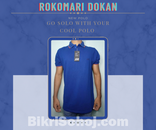 One Colour Polo T-shirt